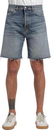 Haikure Denim Bermuda Shorts - Heren - Denim shorts - Blauw - W30 - Denim - Korte Broeken