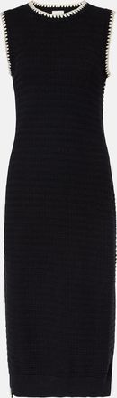 Varley Abito midi Dwight in cotone