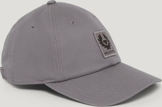 Belstaff Phoenix Logo Cap Unisexs Cotton Faded Indigo Size One Size