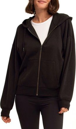 Threads 4 Thought Corissa Oversize Fleece Hoodie in Black at Nordstrom, Size X-Small Regular
