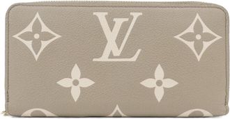 Louis Vuitton Monogram Empreinte Tourterelle Leather Long Wallet (Bi-Fold) (Pre-Owned)