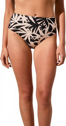 Tribal Womens Reversible High Waist Bikini Bottoms In Seashell