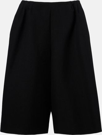 The Row Fauna virgin wool Bermuda shorts