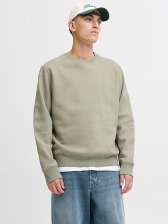 Jack & Jones JJESTAR BASIC SWEAT CREW NECK NOOS, mit Rundhalsausschnitt