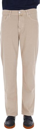 Jacob Cohen Edo Fit Cotton Diagonal Pants