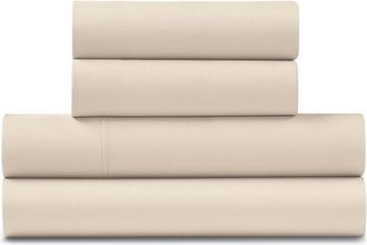 Ella Jayne Home Luxe Cotton Percale Cool And Crisp Deep Pocket Sheet Set