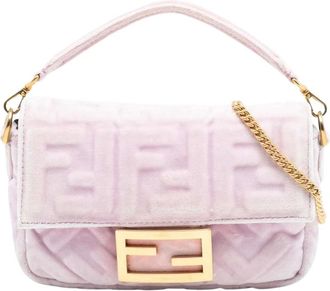Fendi Borsa Pre-owned con Motivo Impunturato - - Pre-owned - Donna - Rosa - ONE SIZE