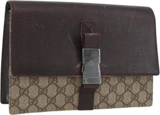 Gucci Pre-owned Vintage Clutch Bag - Dames - Vintage Clutch - Veelkleurig - ONE Size - Leer - Vintage