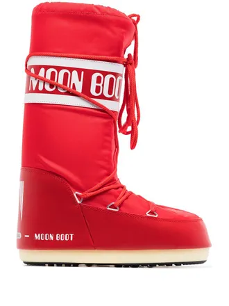 Moon Boot Mondstiefel -Ikone Nylon Schneestiefel