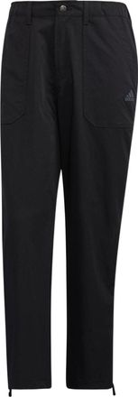 adidas Solid Color Straight Sports Pants Mens Black HP1389