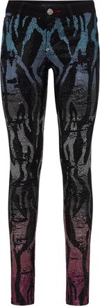Philipp Plein Jeggins Zebra