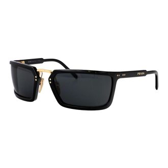 Prada Sunglasses, male, Black, Size: 62 MM Sunglasses with Unique Design