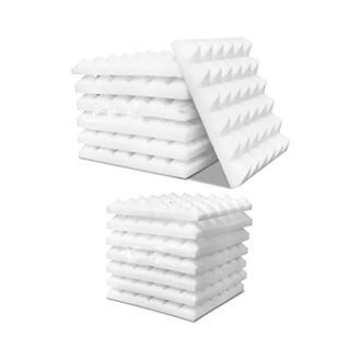 OEM Acoustic Panels - 30x30x5 Cm Polyurethane Foam - Studio Wall Ceiling Sound Absorption - 12 Pack