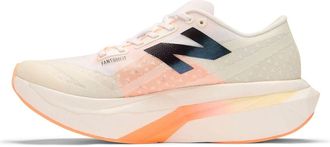 New Balance (WMNS) New Balance FuelCell SuperComp Elite v4 White Angora Hot Mango WRCELCW4