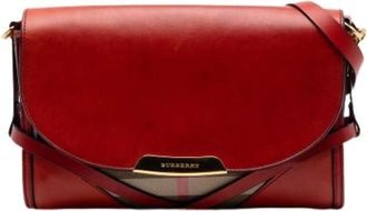 Burberry Borsa a tracolla Pre-owned - - Pre-owned - Donna - Rosso - ONE SIZE