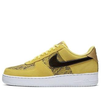 Nike Air Force 1 Low Yellow Snakeskin BQ4424-700