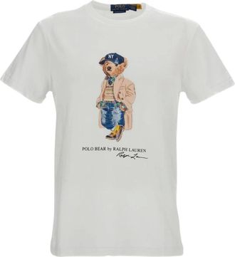 Polo Ralph Lauren Heren, Tops, Wit, Maat: M Katoen