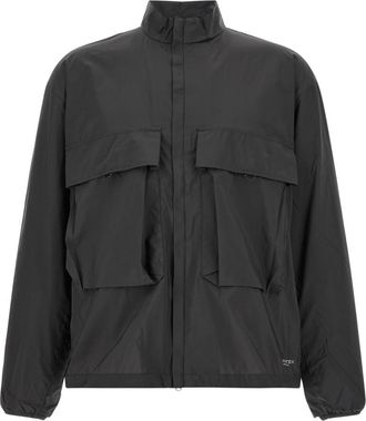 Snow Peak Pertex Quantum Air Jas - Heren - Windbreakers - Zwart - L - Nylon - Fitness