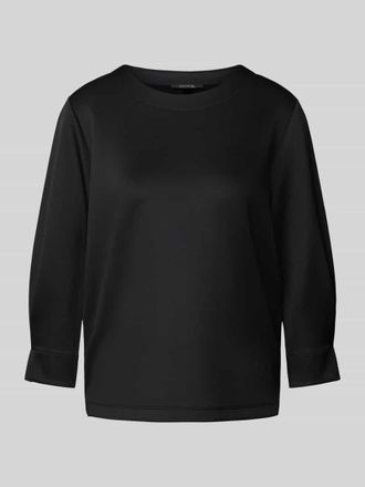 Comma T-Shirt mit 3/4-Arm in Black, Größe 40