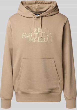 The North Face Hoodie mit Label-Stitching in Beige, Gr&ouml;&szlig;e M