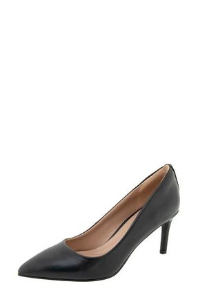 BCBGeneration Clara Pointed Toe Pump in Black Pu at Nordstrom, Size 9.5