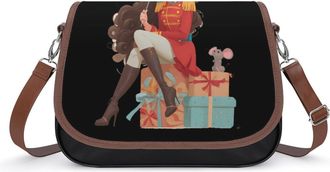 Generic Nutcracker Women Crossbody Bags for Women Shoulder Messenger Bag Purse Handbags