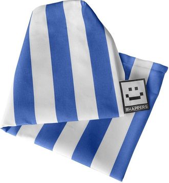 Happers Coj&iacute;n Para Palets Toldotex Azul Funda Asiento Y/o Respaldo 120x60x20 (rayado) Sin Relleno Azul
