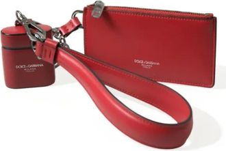 Dolce & Gabbana Vintage, unisex, Rood, ONE Size, Leer, Pre-owned Plastic home-office