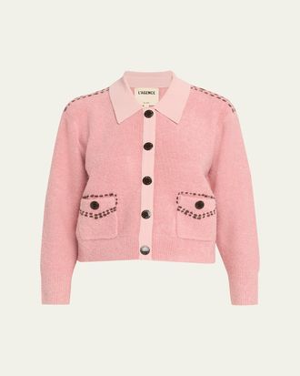 L'agence Poetry Stitch Boucle Cardigan