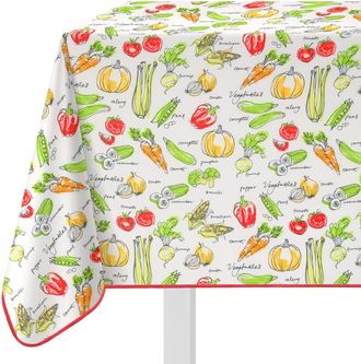 KASANOVA Tovaglia antimacchia 140x140 cm orto