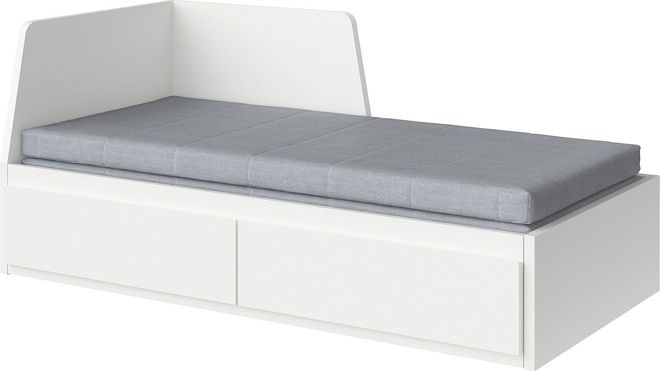 Cheapest weißes FLEKKE Bett (IKEA) inkl. passender Matratzen