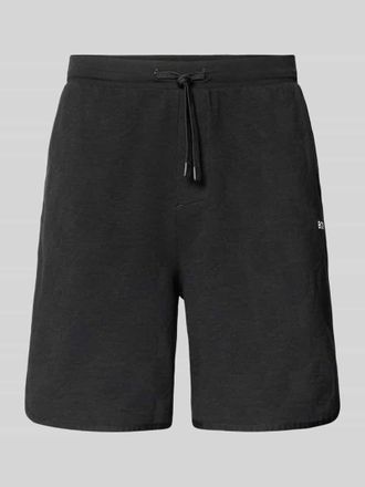 HUGO BOSS Regular Fit Shorts aus Baumwoll-Mix Modell JT_Member Short in Black, Gr&ouml;&szlig;e XXXL