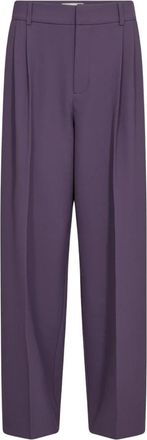 Mos Mosh Broek - Dames - Wijde Broeken - Paars - 2XL - Broeken