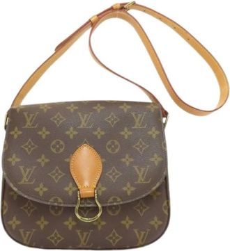Louis Vuitton Pre-owned Cross Body Bags, female, Brown, Size: ONE SIZE Pre-owned Vintage Monogram Shoulder Bag
