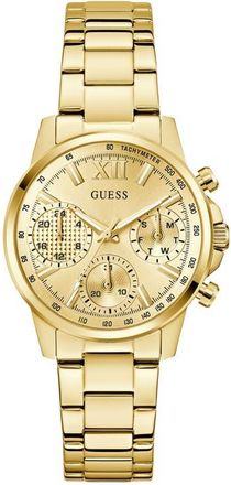 Guess Bailey Chronograph Bracelet Watch, 36mm in Gold Tone/gold at Nordstrom