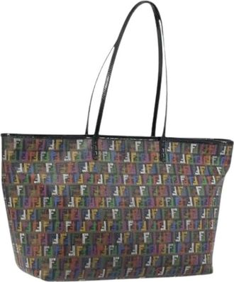 Fendi Pre-owned Tote Bags, female, Multicolor, Size: ONE SIZE Pre-owned Plastic Tote Bag