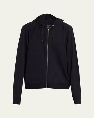 Majestic Filatures Stretch Zip Hoodie