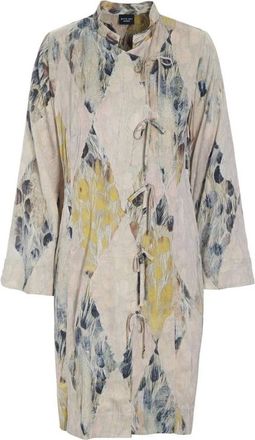 Bitte Kai Rand Kleedjes, Dames, Veelkleurig, 2Xl, Overhemdjurken