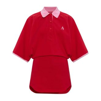 The Attico Dames, Jurken, Rood, Maat: 2XS Katoen