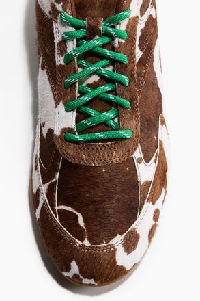 H&M Sneaker aus Leder - Beige