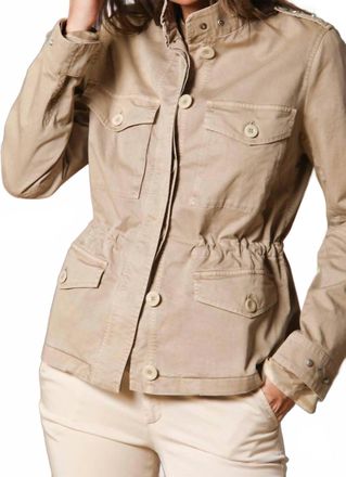 Mason's Eva Field Jacket In Dark Beige