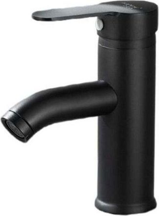 OEM Grifo De Lavabo Negro Mate, Grifo Mezclador De Agua Fr&iacute;a/caliente, Negro