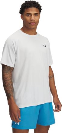 Under Armour Mens Tech Textured Short Sleeve T Shirt, (023) Distant Gray / / Black, 3XL
