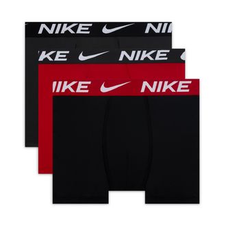 Nike Big Kids Dri-FIT Solid Boxer Briefs (3-Pack) in Red | 9N0844-U10