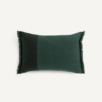 AM.PM Tweekleurige kussenhoes van linnen en katoen, LLOYD