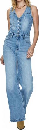 Pistola Denim Aria V-Neck Jumpsuit In Essence