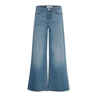 Ichi Wide Light Blue Jeans - female - ICHI - Wide Jeans - Blue - W27 L32 - Jeans