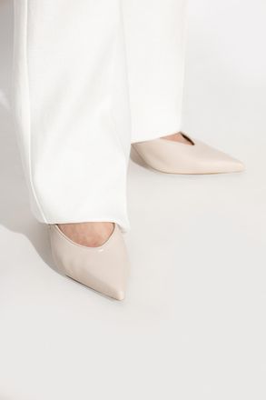 Max Mara Heeled Shoes Softsling, Womens, Cream