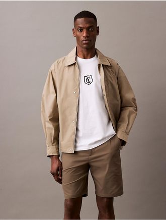 Calvin Klein Mens 9 Stretch Tech Short - Grey - 29