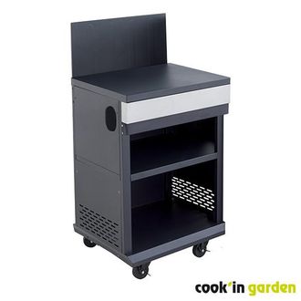 COOK IN GARDEN Cookin Garden - Carro De Servicio Integrable Con Barbacoas Fidgi